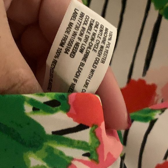 Vibrant XL Rose-Printed Merona Top - Picture 5 of 5